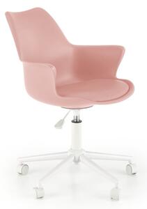 Kancelárska stolička SALY, 62x80-92x64, ružová