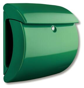 Poštová schránka Kiel z plastu, zelená