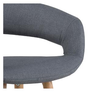 Sada 2 ks − Barová stolička Grace – šedá 98 × 55 × 46.5 cm