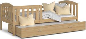 Detská posteľ KUBU P2 200x90 cm BOROVICA