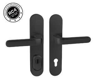 MPK - SECURO INOX S01 PLUS - SO TARA kľučka/kľučka 72 mm Čierna matná PVD