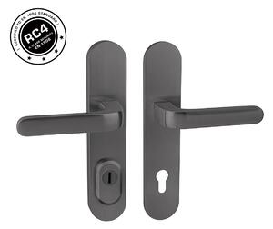 MPK - SECURO INOX S01 PLUS - SO TARA kľučka/kľučka 72 mm Grafit matný PVD
