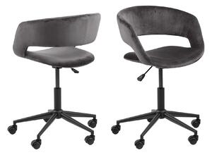 Kancelárska stolička Grace – šedá 87 × 56 × 54 cm