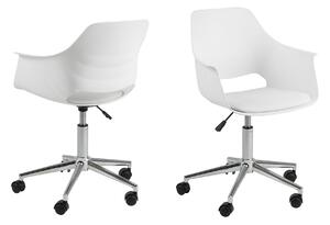 Kancelárska stolička Ramona – biela 93 × 57 × 52 cm