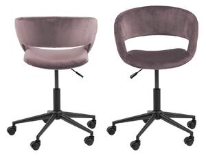 Kancelárska stolička Grace – ružová 87 × 56 × 54 cm ACTONA