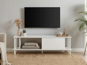 TV stolík PARIS 150 cm, biela