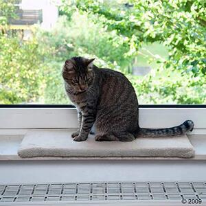 Podložka na parapet pre mačku Myanimaly sivá 60x26cm