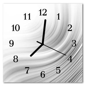 Sklenené hodiny štvorcové Abstrakcie 30x30 cm