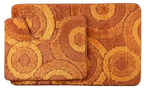 Kúpeľňová predložka oranžová CLC Comfort,2 set
