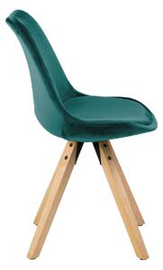 Sada 2 ks − Stolička Dima – zelená 85 × 48.5 × 55 cm