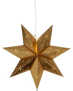 Vianočná svetelná dekorácia v zlatej farbe ø 45 cm Classic - Star Trading