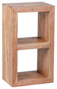 REGÁL, farba akácie, akácia, 50/88/35 cm MID.YOU - Regály, Online Only