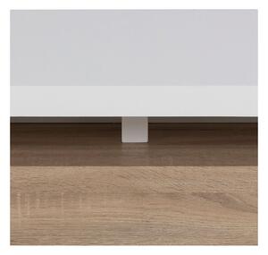 ACTONA Konferenčný stolík Malakit – biela 29 × 117 × 58 cm
