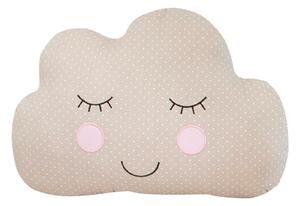 Sass & Belle Detský vankúšik Sweet Dreams Cloud béžový 30 x 25 cm