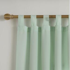 M&K Závesy s pútkami 140 × 180 cm – Oscar morská zelená (2ks)