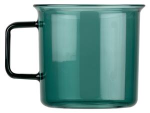 Muurla Hrnček Glass 0,35l, modrozelený