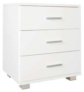 NOČNÝ STOLÍK, biela, 45/54/34 cm MID.YOU - Nočné stolíky, Online Only