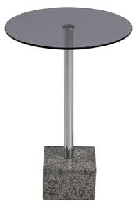 ACTONA Odkladací stolík Cobble – šedá 50 × 35 × 35 cm