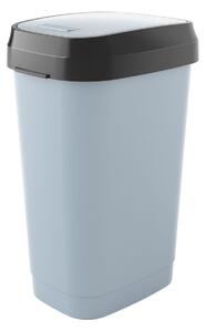 KIS Kôš na odpad Dual Swing Bin L - 50L, šedý