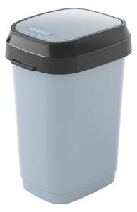 KIS Kôš na odpad Dual Swing Bin S - 10 L, šedý