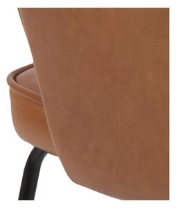 Stolička s opierkou Mitzie – hnedá 81.5 × 57 × 58.5 cm ACTONA