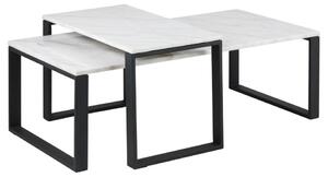 ACTONA Konferenčný stolík Katrine – biela 45 × 115 × 69 cm