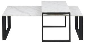 ACTONA Konferenčný stolík Katrine – biela 45 × 115 × 69 cm