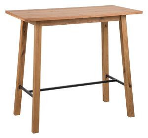 Barový stůl Chara – přírodní 105 × 117 × 58 cm