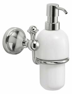 GEDY NV8013 Nevis dávkovač mydla, keramika, chróm