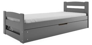 BMS Detská posteľ s úložným priestorom ERNIE 200x90 Farebné prevedenie: Grafit