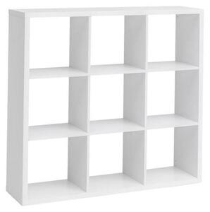 REGÁL, biela, 112/112/29 cm MID.YOU - Regály, Online Only