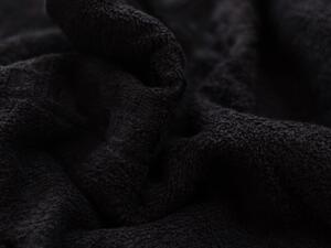 MKLozkoviny.sk Froté uterák 50 × 100 cm ‒ Paolo čierny