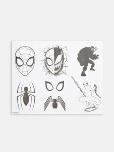 Sinsay - Nálepky na stenu Spider-Man - čierna
