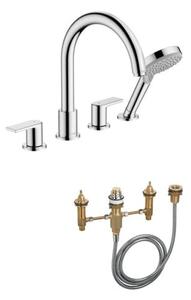Vaňová batéria Hansgrohe Vernis Shape vrátane podomietkového telesa chróm HGBAL1