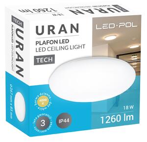 Moderné svietidlo LED-POL ORO URAN 18W ORO26007