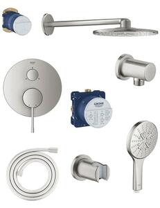 Sprchový systém Grohe vrátane podomietkového telesa supersteel GBAL2