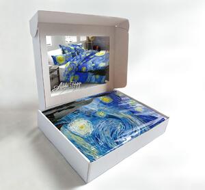 Emozzione Makosaténové obliečky STARRY NIGHT | Vincent van Gogh |140x200 70x90 cm Rozmer: 70x90, 140x200 cm