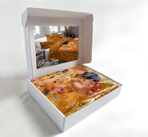 Emozzione Makosaténové obliečky KISS | Gustav Klimt | 140x200 70x90 cm Rozmer: 2ks 70x90, 2ks 140x200 cm