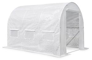 Kovový fóliovník 2x4m biela Garden Point