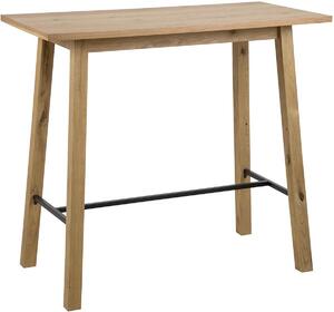 BAROVÝ STÔL, divoký dub, čierna, farba duba, 117/58/105 cm Carryhome - Barový nábytok