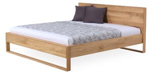 Dubová masívna posteľ Monaco 180x200 cm (viac variantov veľkostí)