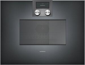 Gaggenau 400 series kombinovaná mikrovlnná rúra 60 x 45 cm, pravé pánty dverí BM450100
