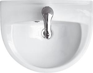 Cersanit President, závesné umývadlo 45x35 cm, biela, K08-002