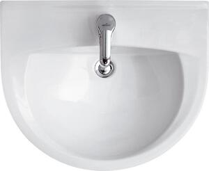Cersanit President, závesné umývadlo 60x49 cm, biela, K08-010