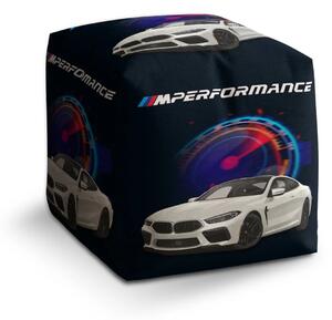 Sablio Taburet Cube MPERFORMANCE Tachometer - 40x40x40 cm