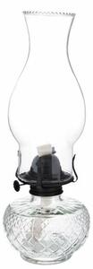 Sklenená petrolejová lampa Cursi, 13 x 32,5 x 13 cm