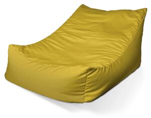 Sablio Sedací vak Lounge Žltá 3 - 80 x 95 x 50 cm