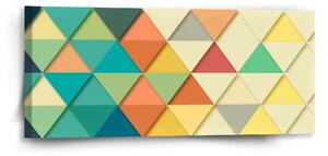 Sablio Obraz Trojuholník - 110x50 cm