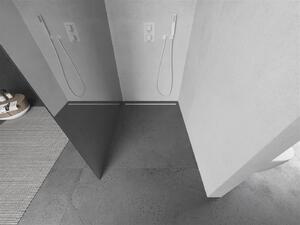 Mexen Kioto, Walk-In sprchová zástena 110 x 200 cm, lustro 8 mm, biely profil, 800-110-101-20-50