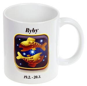 Znamenie Ryby šálka (Praktický darček do domácnosti)